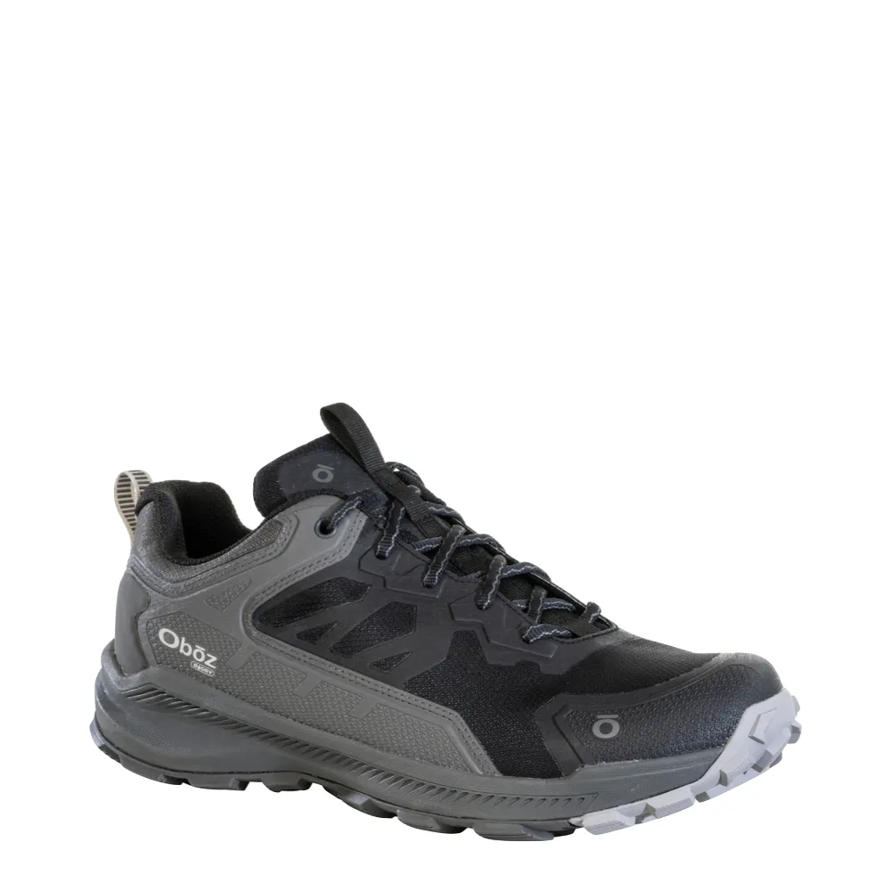 Oboz Herren Katabatic Low wasserdichte Wanderstiefel in Anthrazit