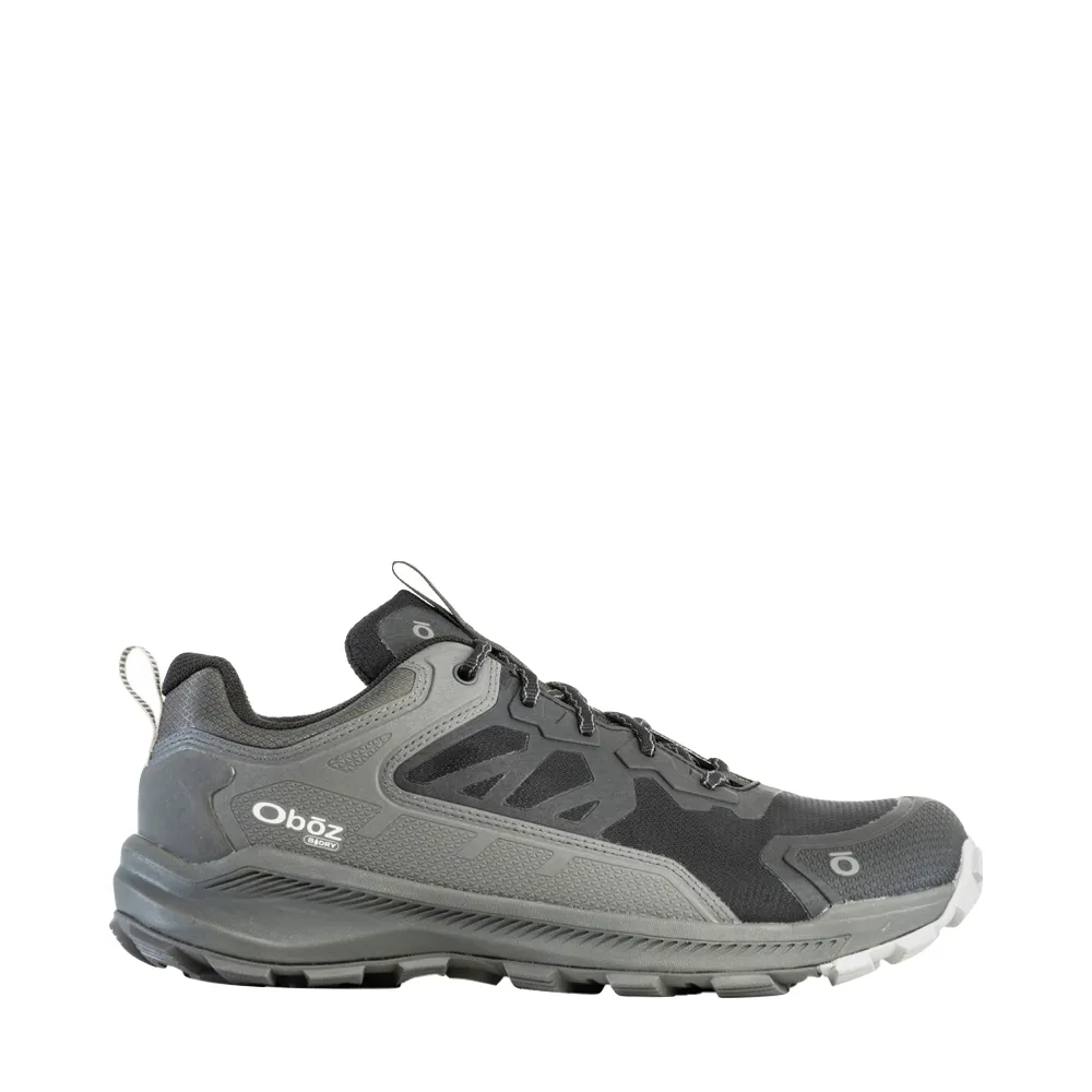 Oboz Herren Katabatic Low wasserdichte Wanderstiefel in Anthrazit
