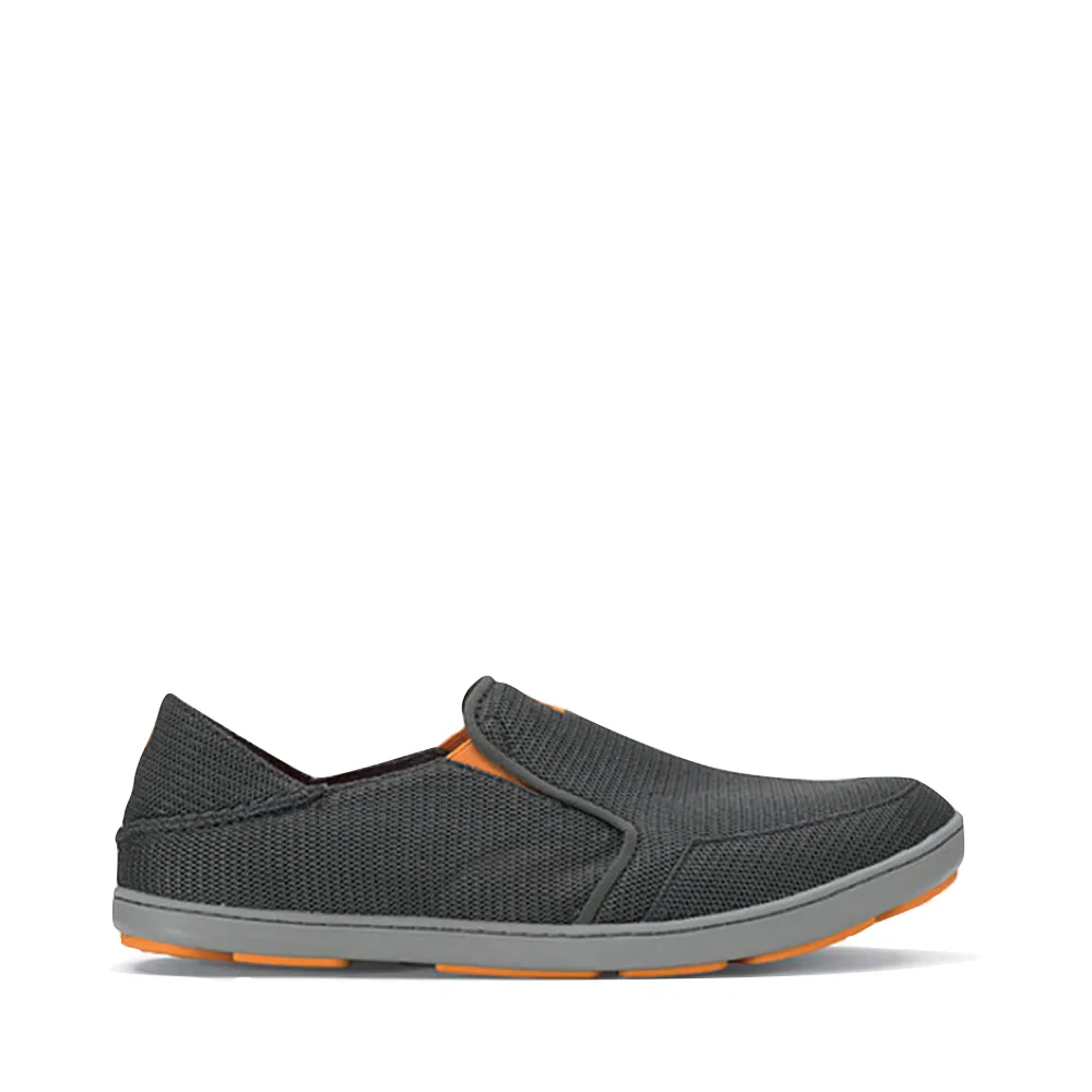OluKai Herren Nohea Mesh Slip-On in Dunkelschatten