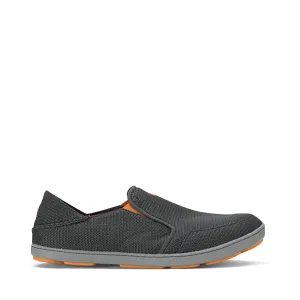 OluKai Herren Nohea Mesh Slip-On in Dunkelschatten