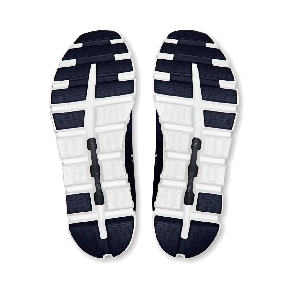 On Men's Cloud 6 Sneaker in Mitternacht/Weiß