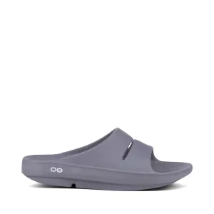 OOfos OOahh Slide Sandale in Schiefer
