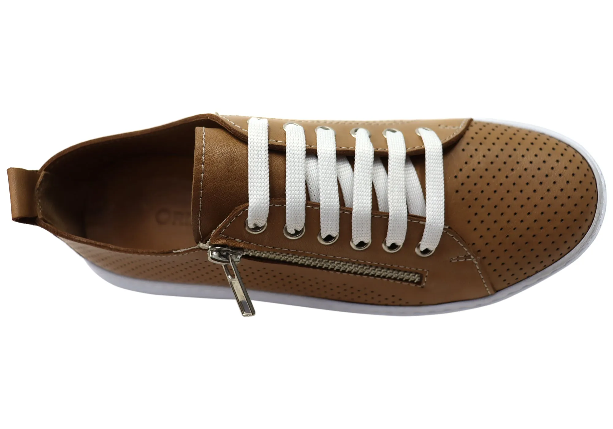 Orizonte Aldina Damen Europäische Bequeme Leder Freizeitschuhe Orizonte Schuhe