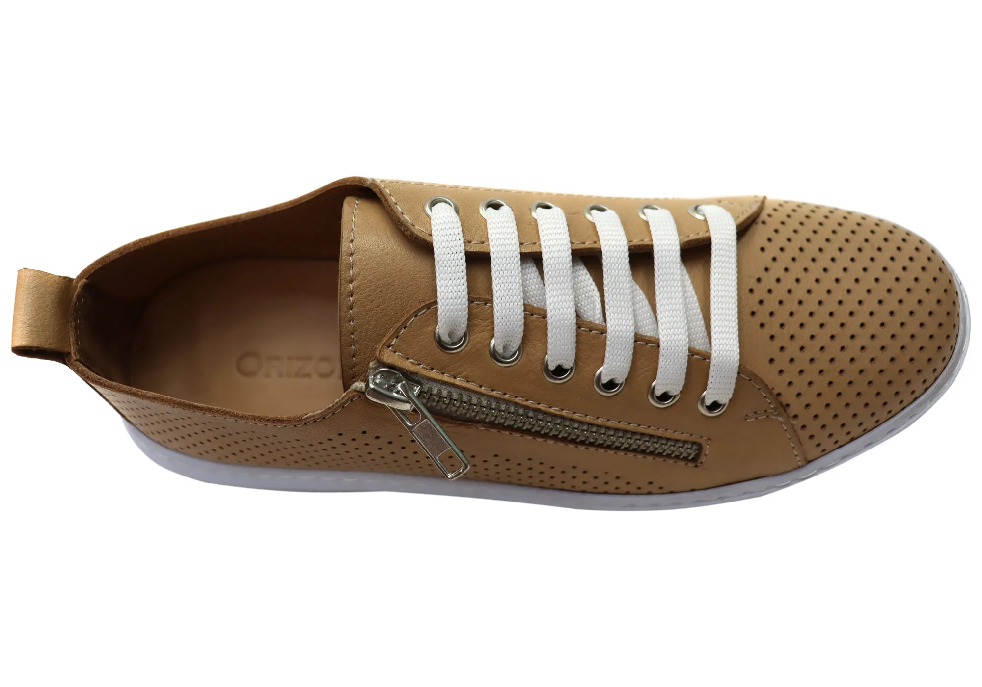 Orizonte Aldina Damen Europäische Bequeme Leder Freizeitschuhe Orizonte Schuhe