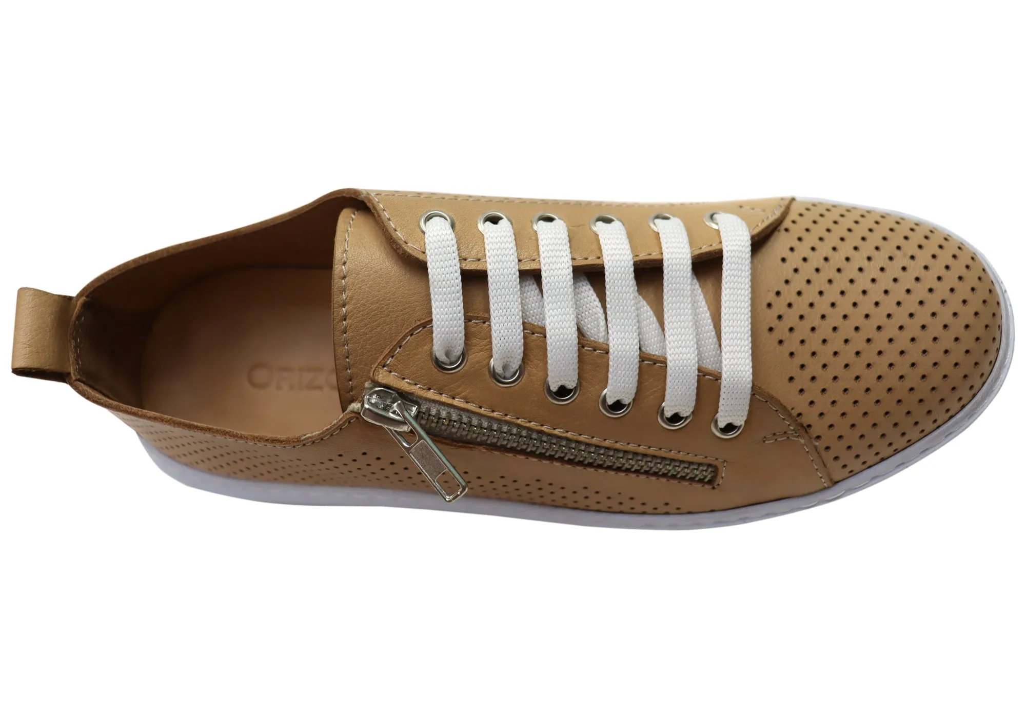 Orizonte Aldina Damen Europäische Bequeme Leder Freizeitschuhe Orizonte Schuhe