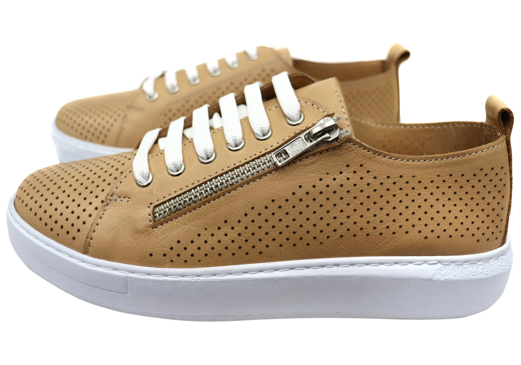 Orizonte Aldina Damen Europäische Bequeme Leder Freizeitschuhe Orizonte Schuhe