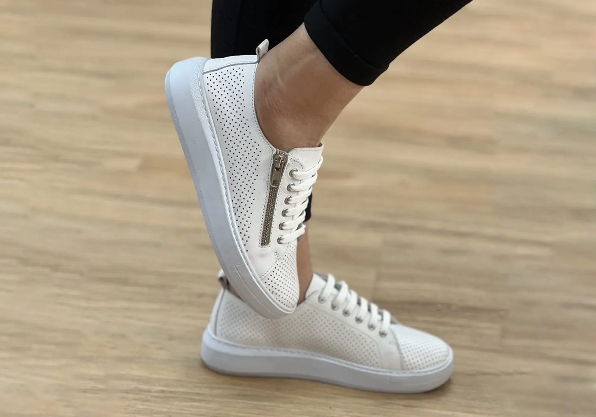 Orizonte Aldina Damen Europäische Bequeme Leder Freizeitschuhe Orizonte Schuhe