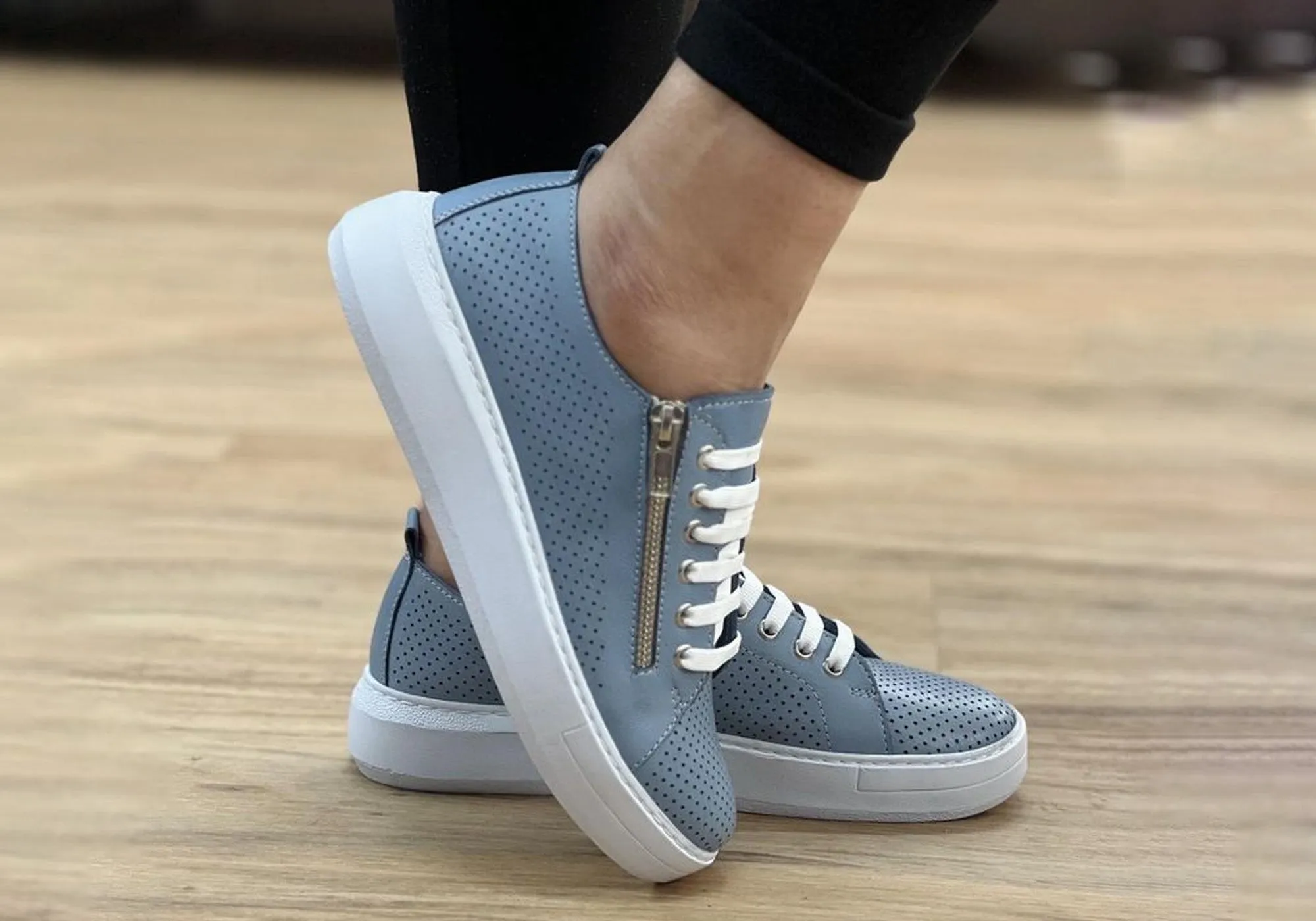 Orizonte Aldina Damen Europäische Bequeme Leder Freizeitschuhe Orizonte Schuhe