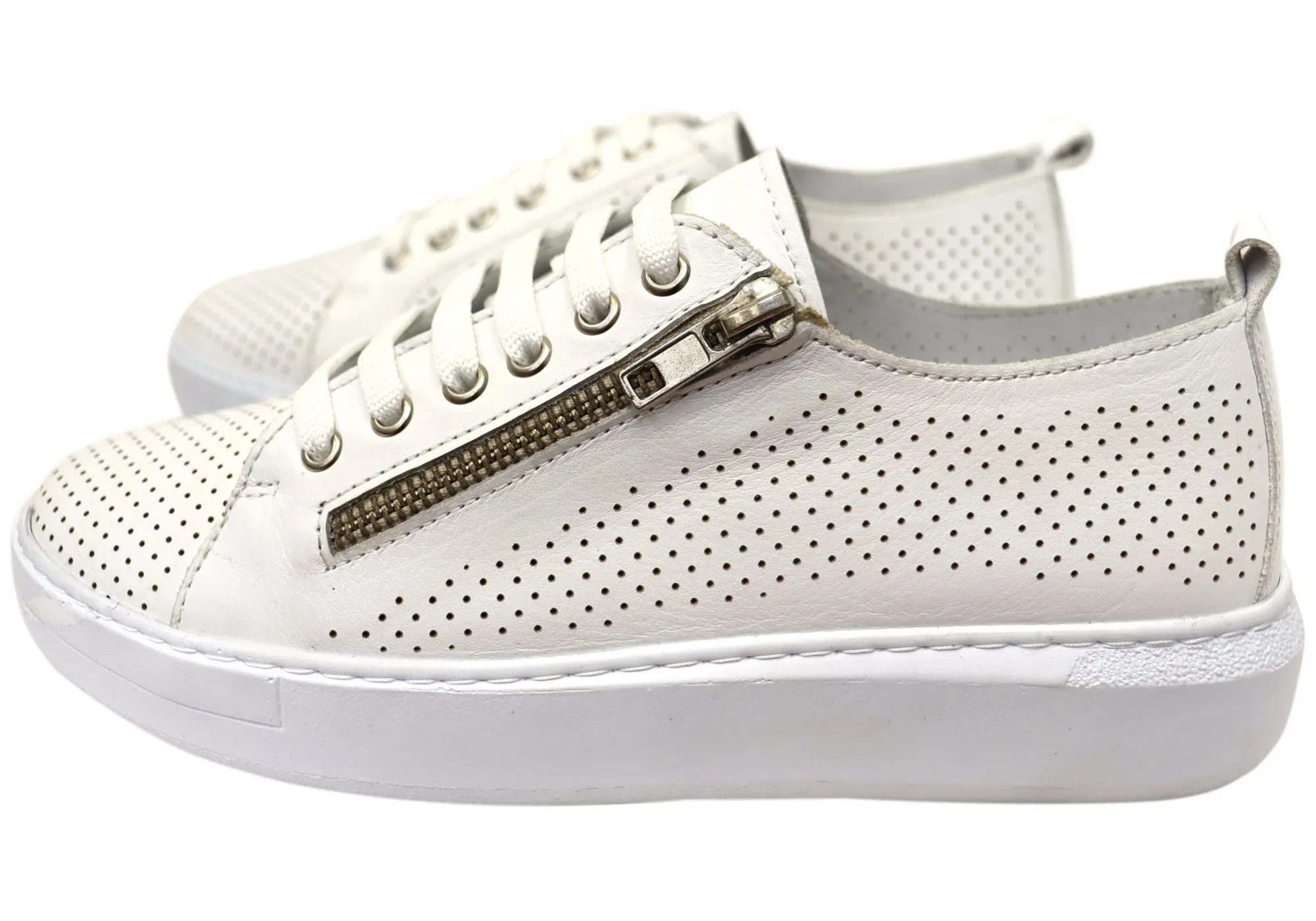 Orizonte Aldina Damen Europäische Bequeme Leder Freizeitschuhe Orizonte Schuhe