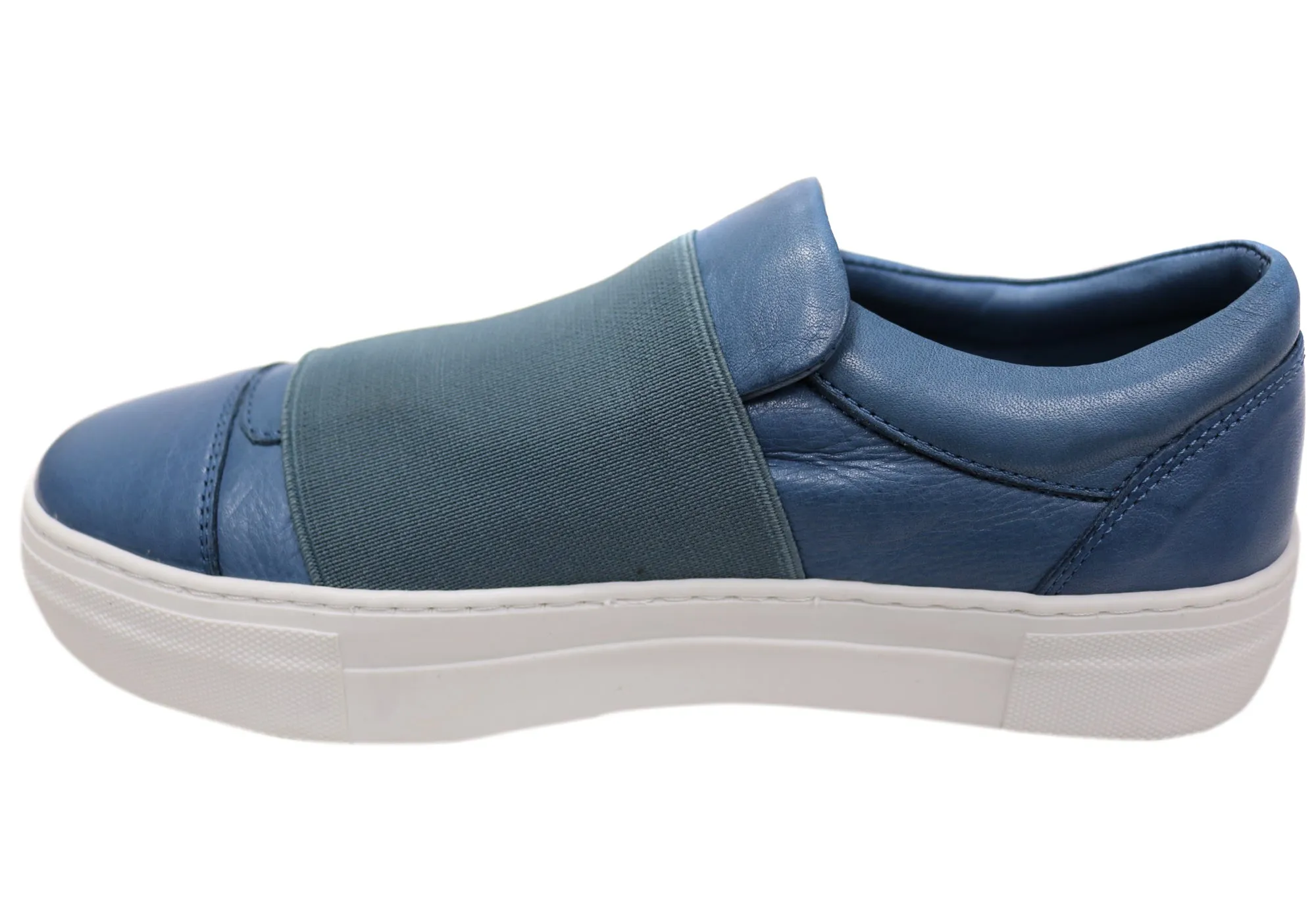 Orizonte Brig Damen Bequeme Schlupf-Lederschuhe Orizonte Schuhe