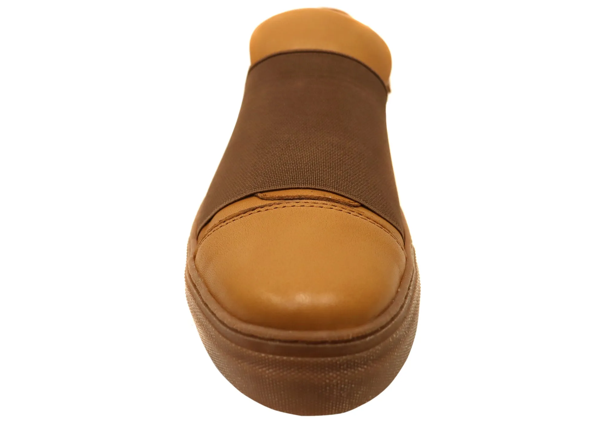 Orizonte Brig Damen Bequeme Schlupf-Lederschuhe Orizonte Schuhe