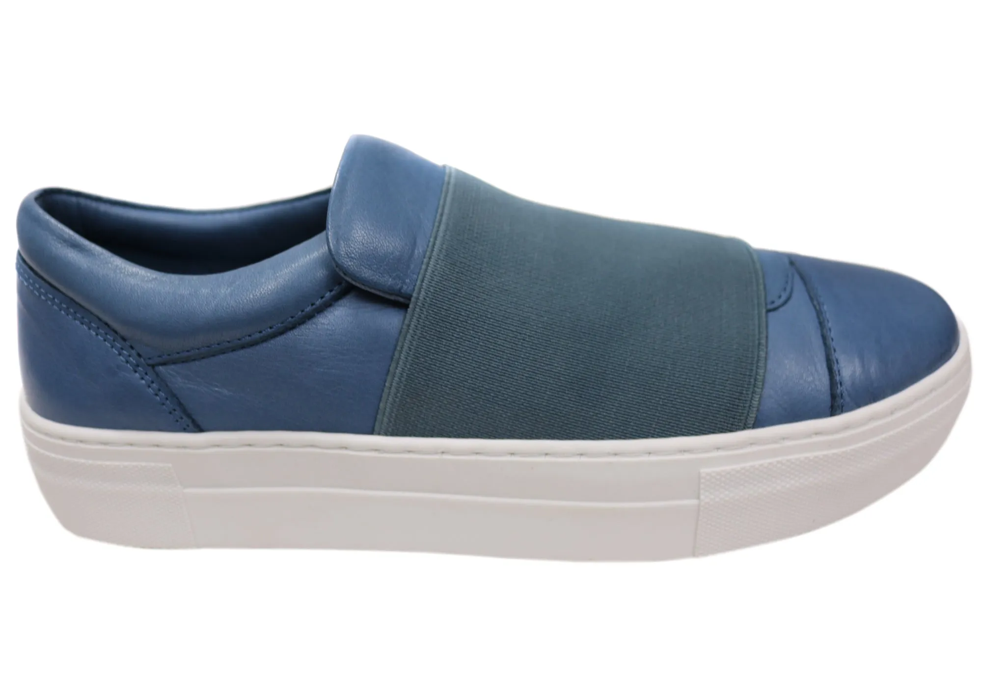 Orizonte Brig Damen Bequeme Schlupf-Lederschuhe Orizonte Schuhe