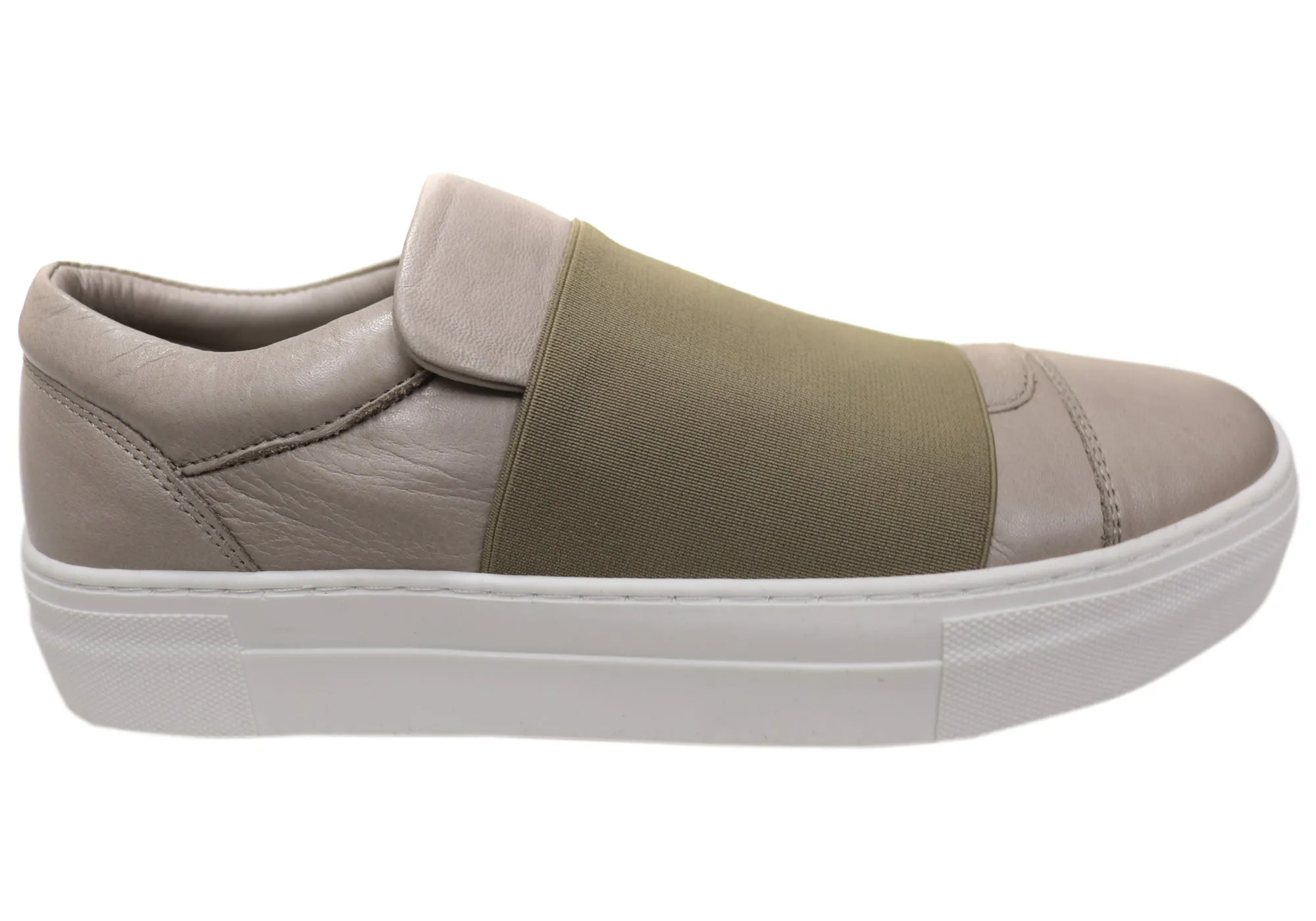 Orizonte Brig Damen Bequeme Schlupf-Lederschuhe Orizonte Schuhe