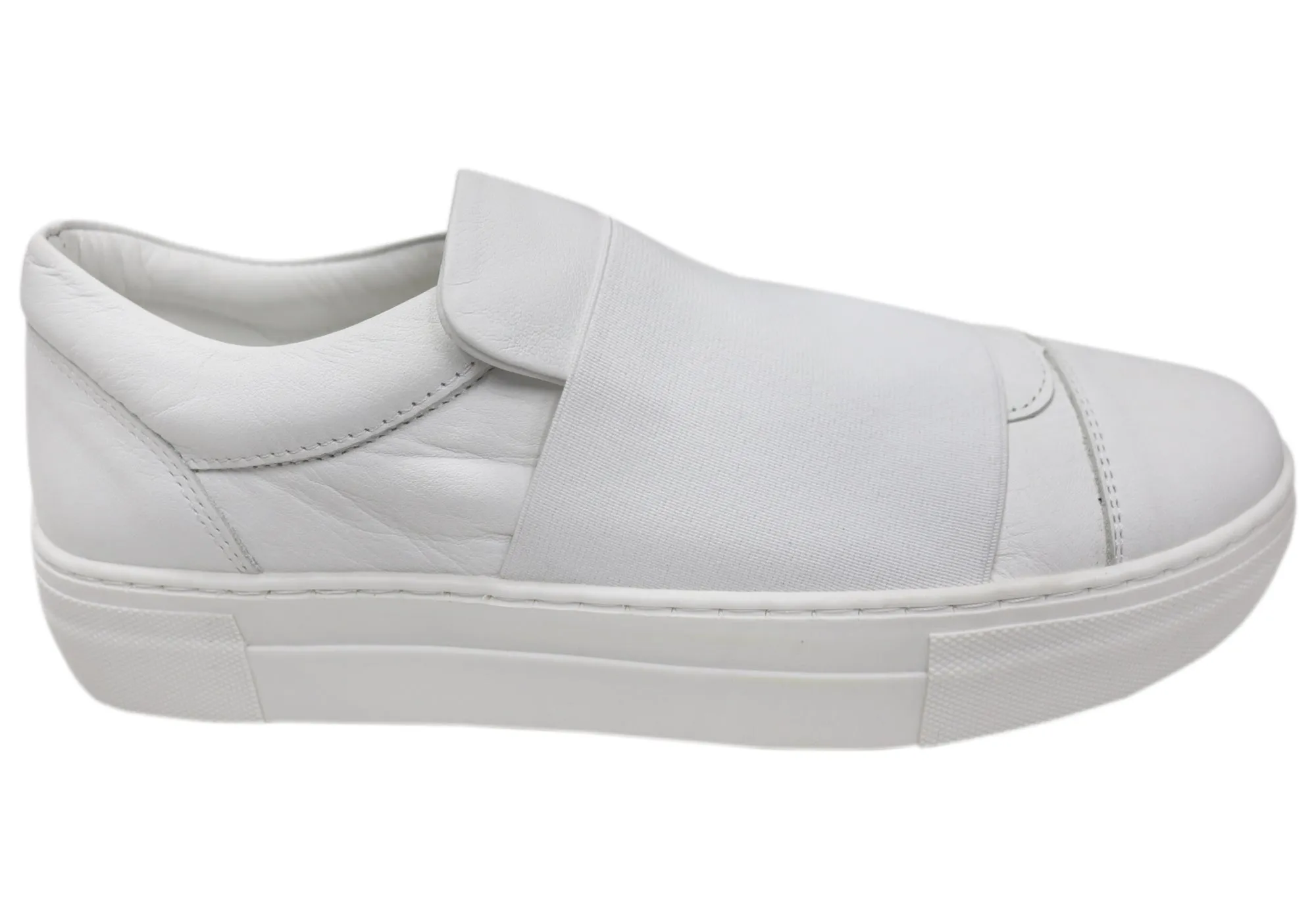 Orizonte Brig Damen Bequeme Schlupf-Lederschuhe Orizonte Schuhe
