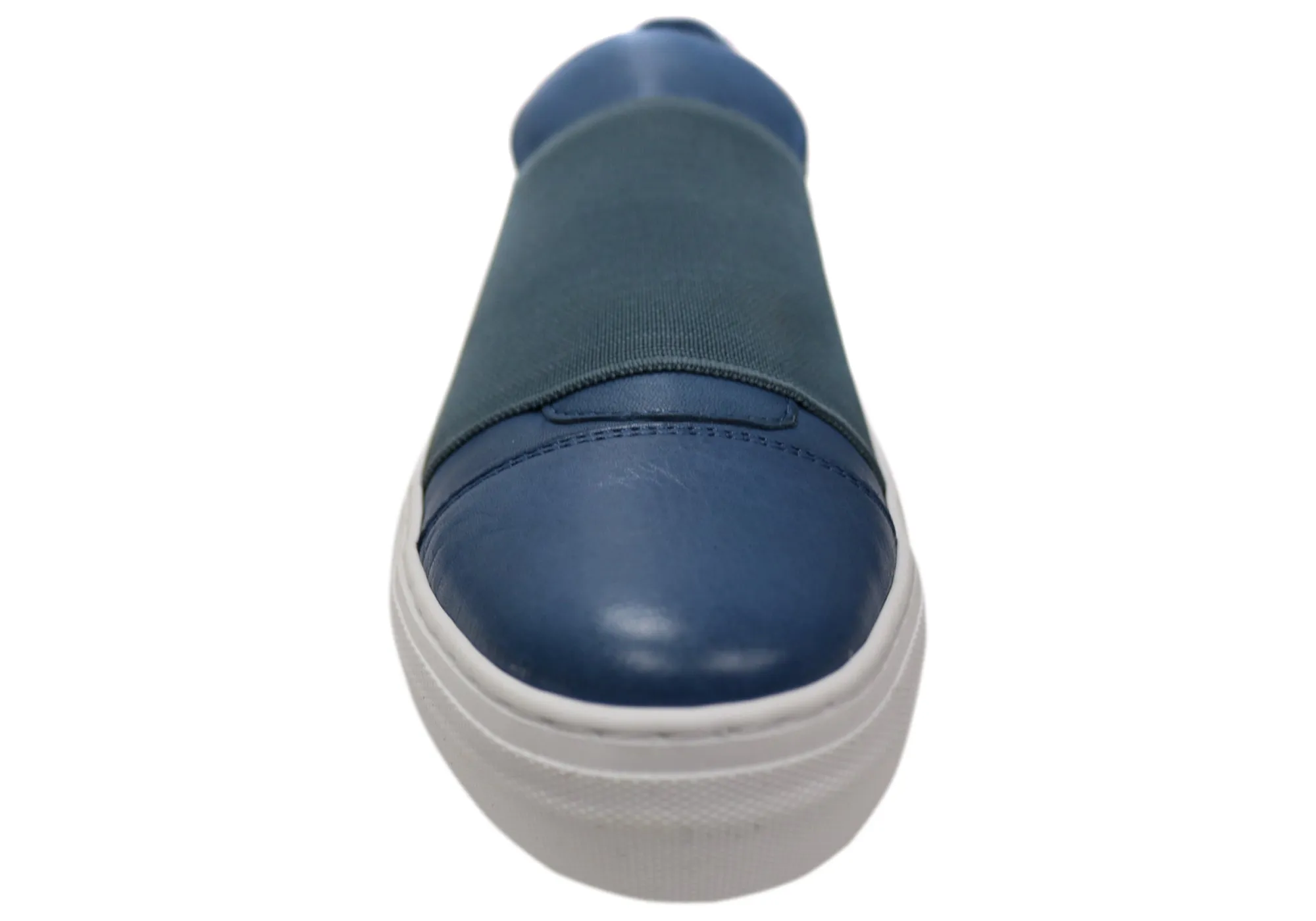 Orizonte Brig Damen Bequeme Schlupf-Lederschuhe Orizonte Schuhe