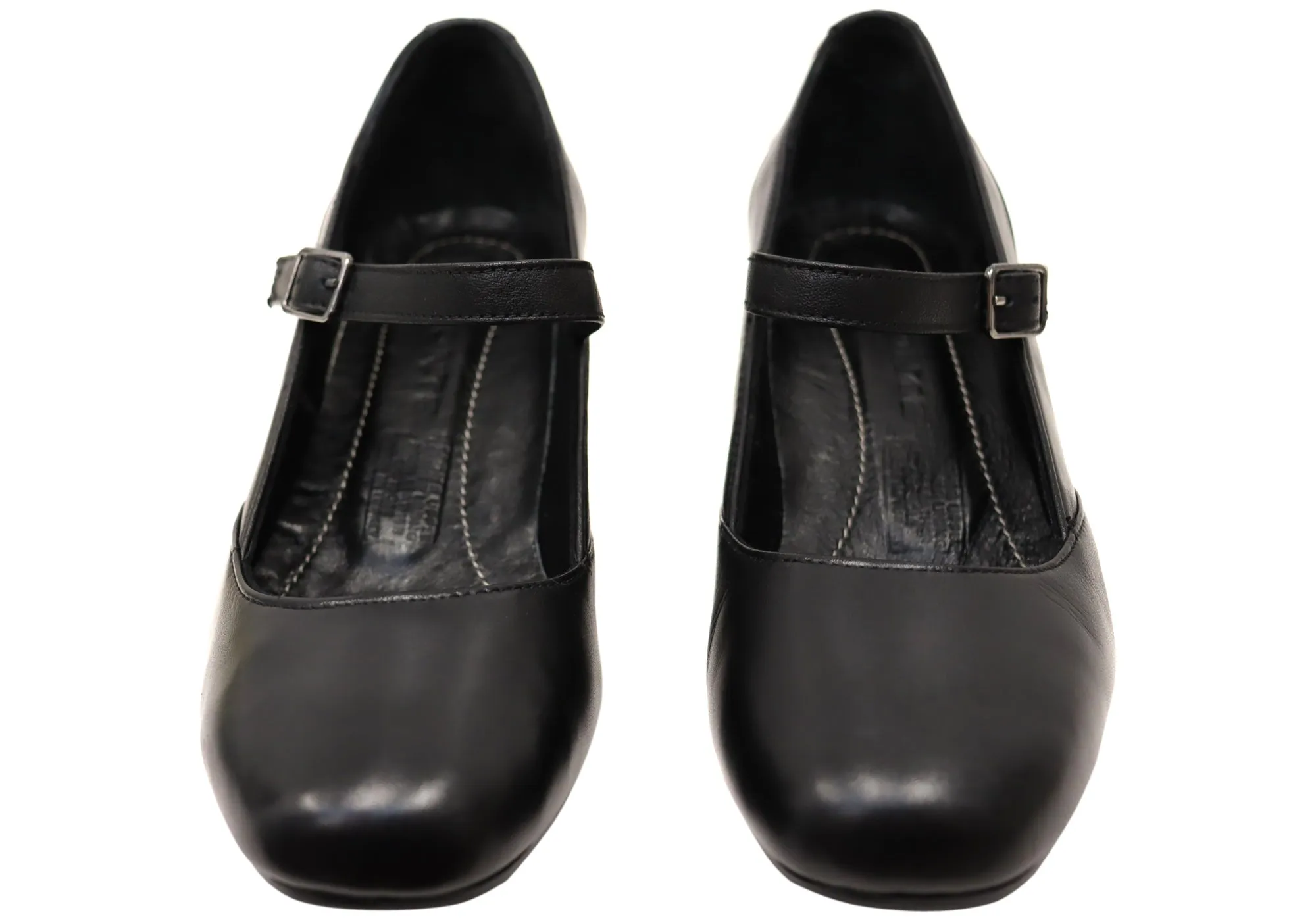 Orizonte Octava Damen Europäische Bequeme Leder High Heels Orizonte Schuhe
