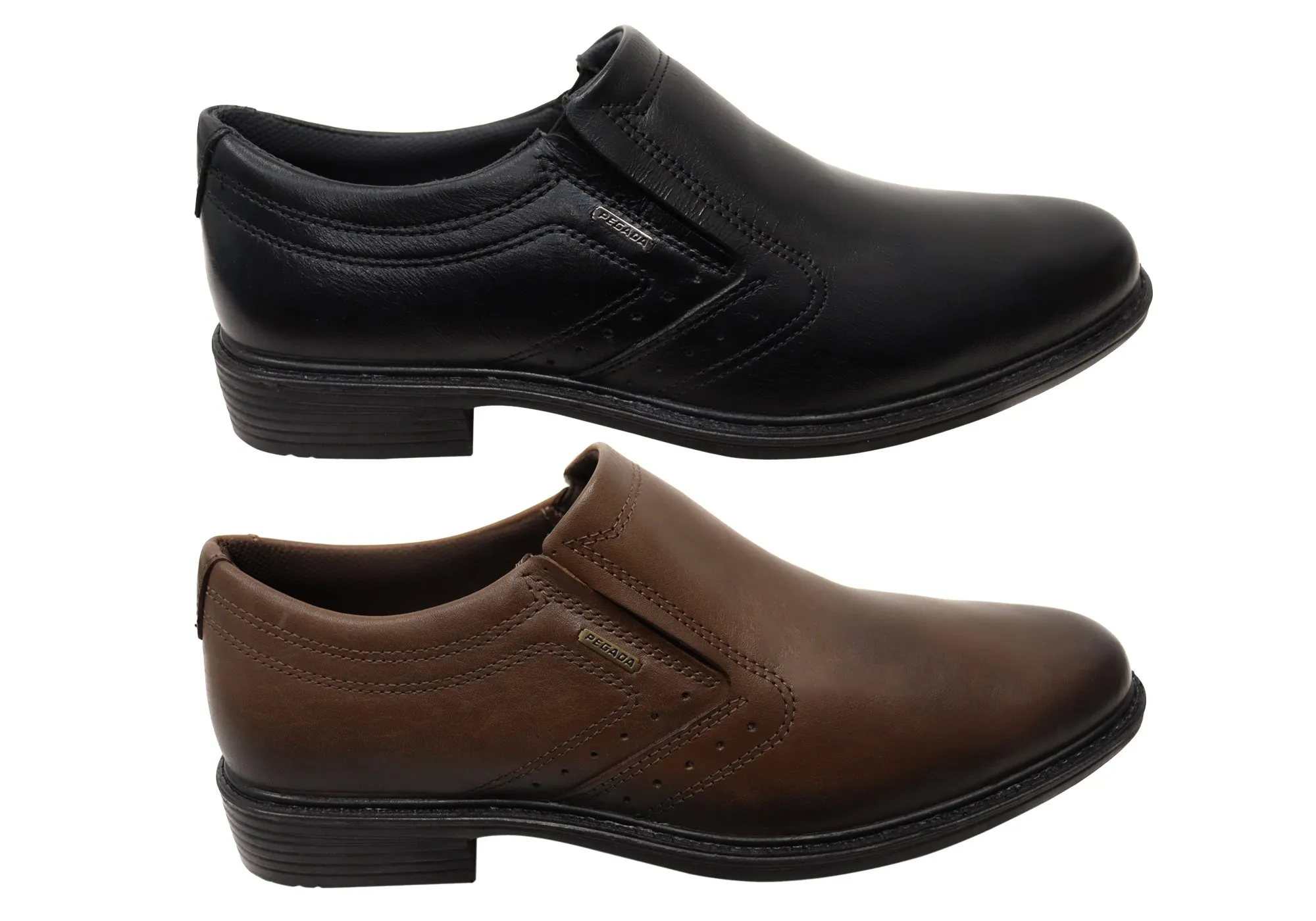 Pegada Kaine Herren Bequeme Brasilianische Leder Schlupfschuhe Pegada Schuhe