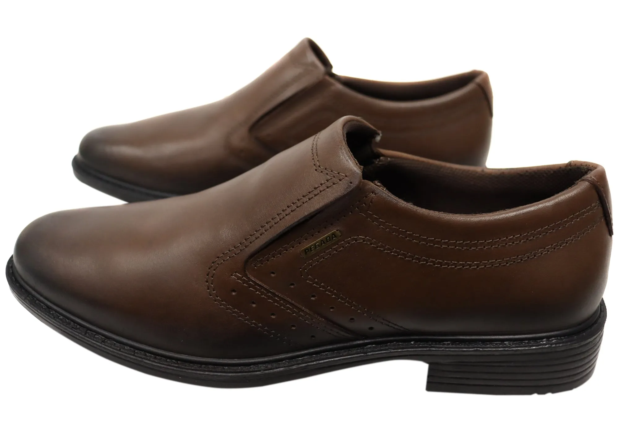 Pegada Kaine Herren Bequeme Brasilianische Leder Schlupfschuhe Pegada Schuhe