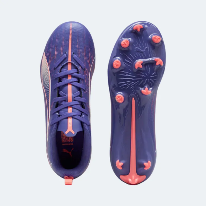 Puma Junior Ultra 5 Play Stollenschuhe für Hartplatz/Kunstrasen