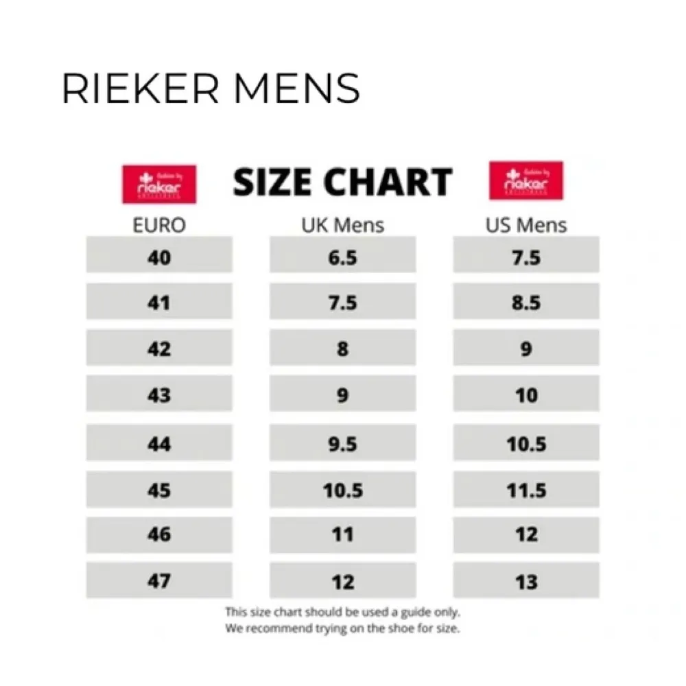 Rieker Herren Reinhard 52 Perfed Slip-On in Tan Fuchs/Midnight
