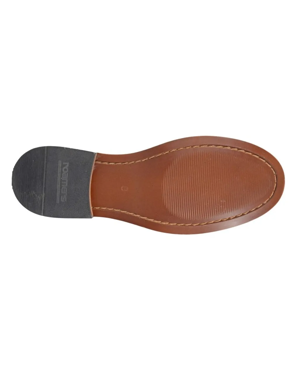Roamers Herren Hi-Shine Sattel-Loafer Roamers Schuhe