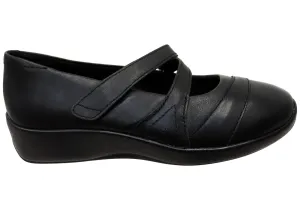 Scholl Orthaheel Keisha Damen Leder Bequeme Mary Jane Schuhe Scholl Orthaheel Schuhe