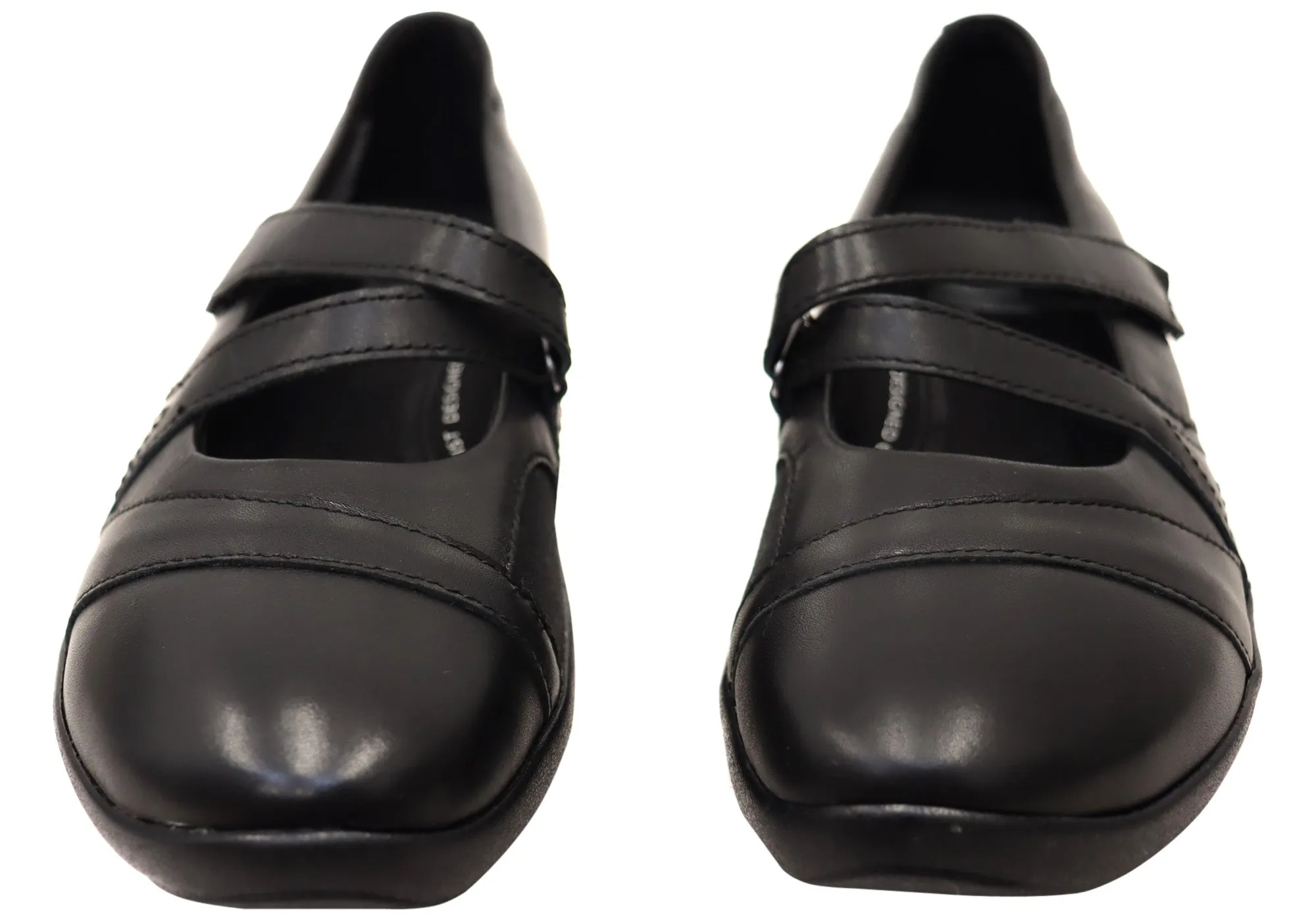Scholl Orthaheel Keisha Damen Leder Bequeme Mary Jane Schuhe Scholl Orthaheel Schuhe