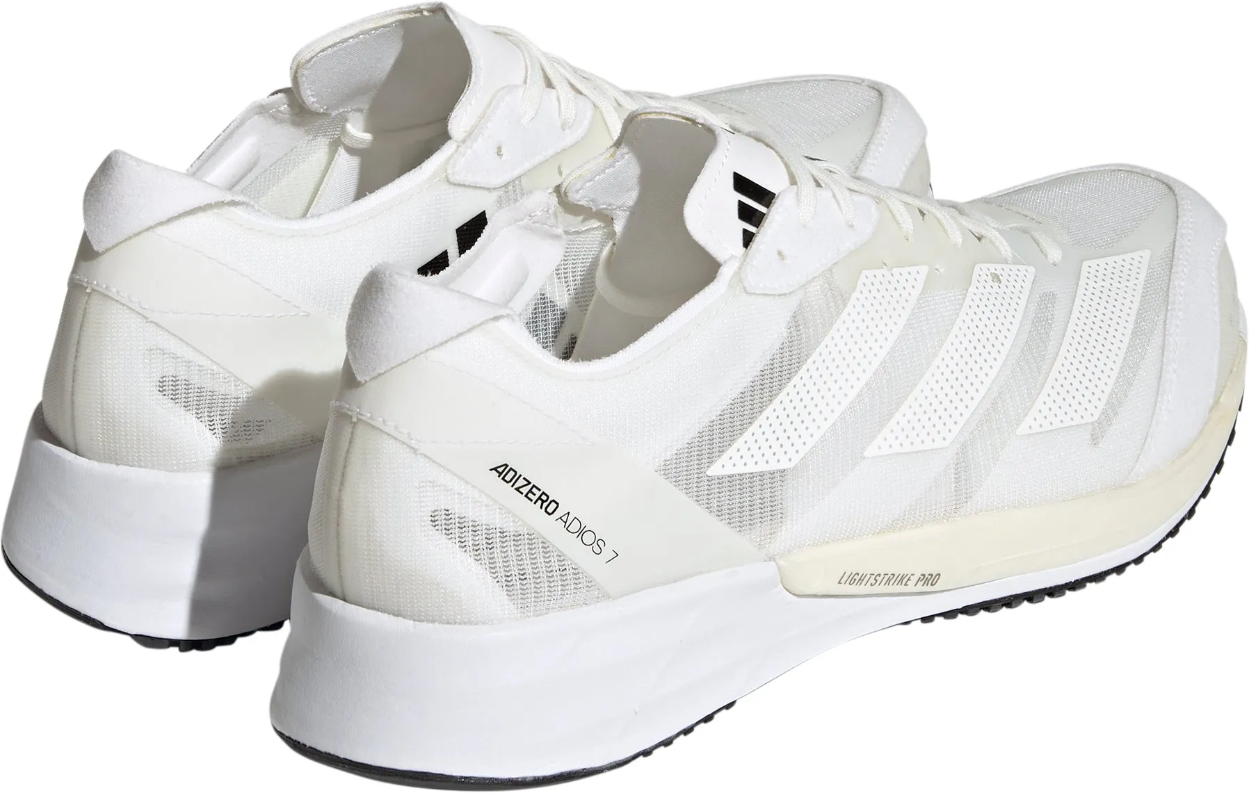 Adidas Schuhe Herren Adidas Adizero Adios 7 Laufschuhe für Herren - Weiß