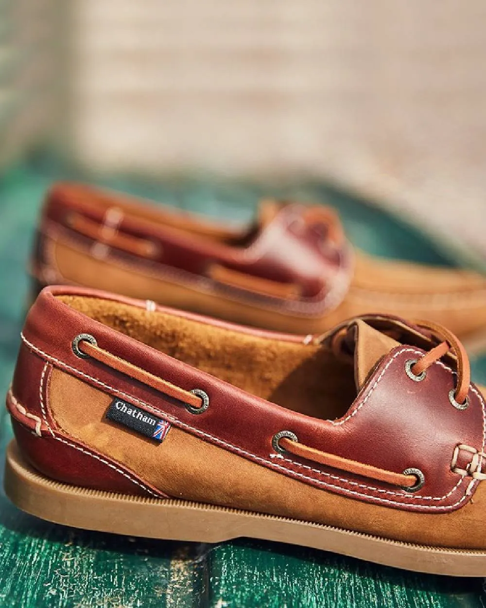 Schuhe Chatham Chatham Herren Bermuda II G2 Leder Bootsschuhe