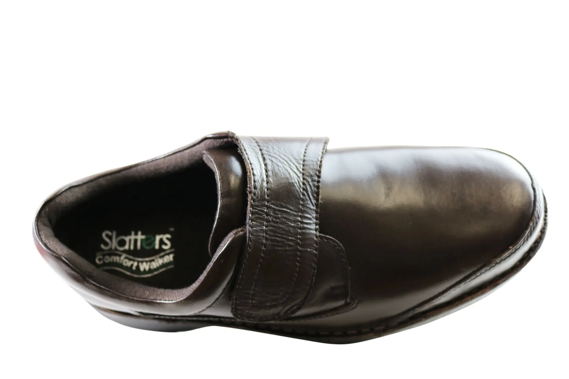 Slatters Axease Herren Weite Passform Verstellbarer Riemen Bequeme Wanderschuhe Slatters Schuhe