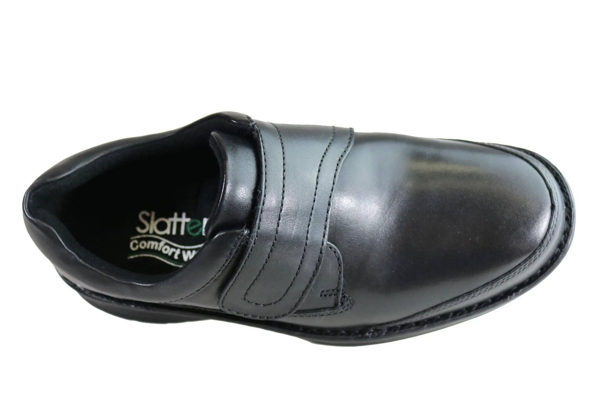 Slatters Axease Herren Weite Passform Verstellbarer Riemen Bequeme Wanderschuhe Slatters Schuhe