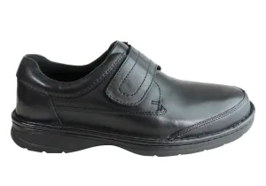 Slatters Axease Herren Weite Passform Verstellbarer Riemen Bequeme Wanderschuhe Slatters Schuhe