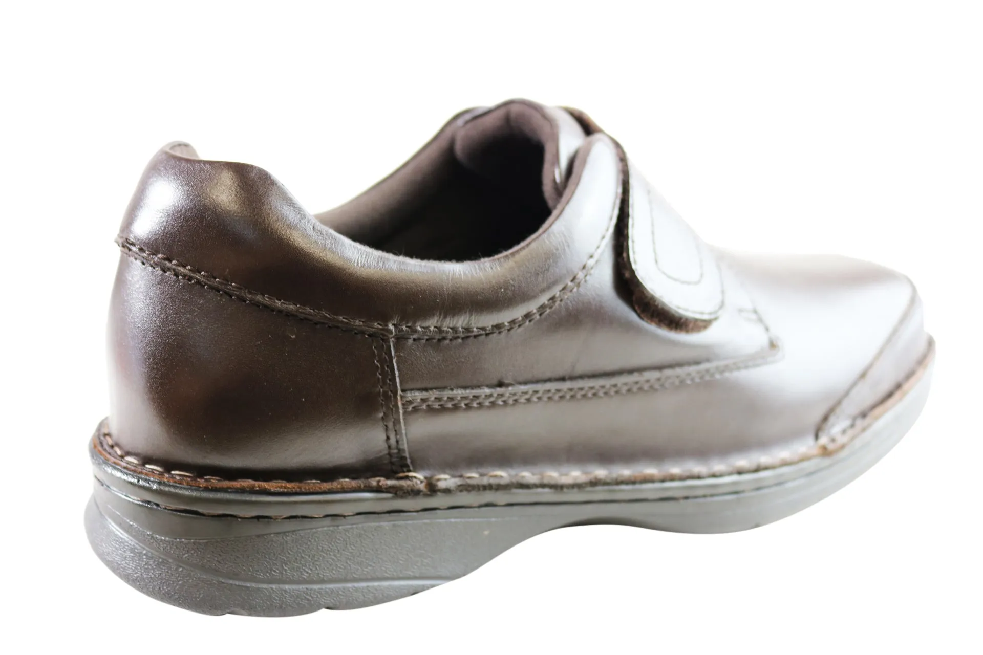 Slatters Axease Herren Weite Passform Verstellbarer Riemen Bequeme Wanderschuhe Slatters Schuhe