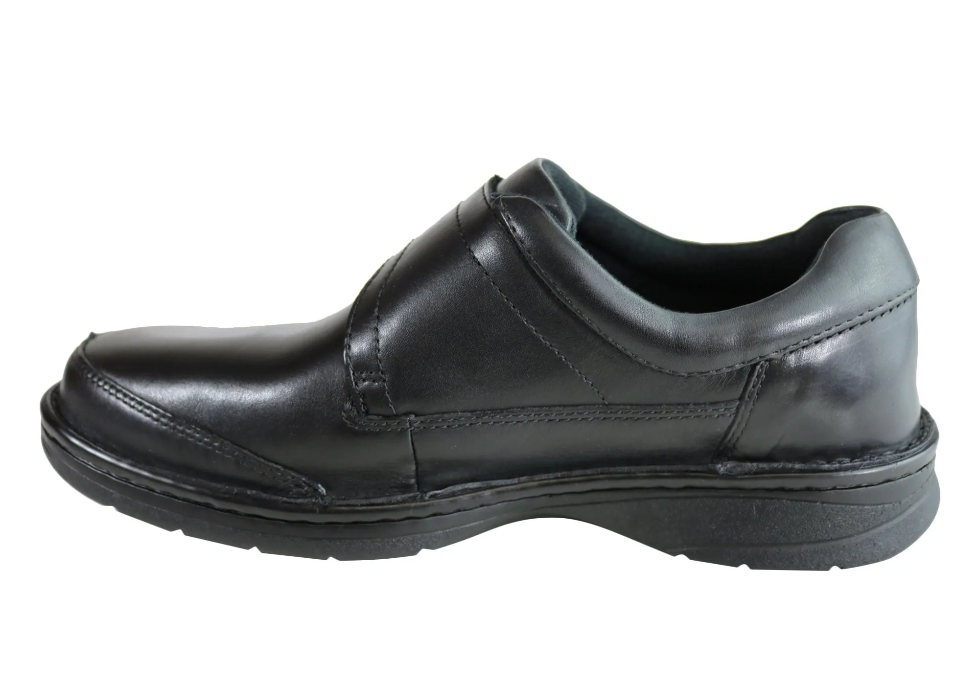 Slatters Axease Herren Weite Passform Verstellbarer Riemen Bequeme Wanderschuhe Slatters Schuhe
