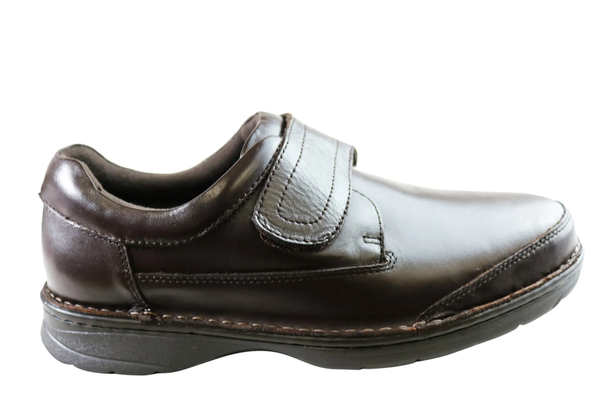 Slatters Axease Herren Weite Passform Verstellbarer Riemen Bequeme Wanderschuhe Slatters Schuhe