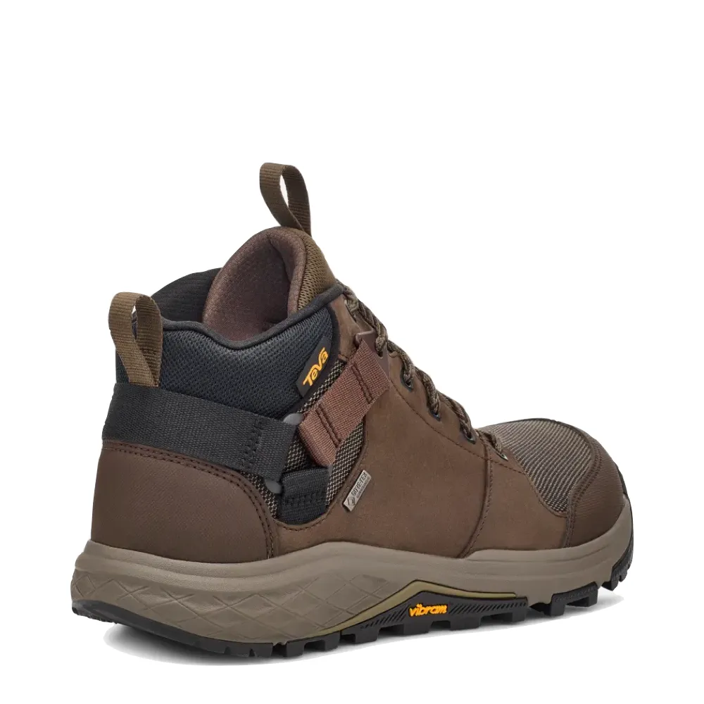 Teva Herren Grandview Mid GTX wasserdichter Wanderstiefel in Schokoladenbraun