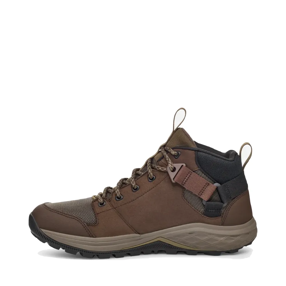 Teva Herren Grandview Mid GTX wasserdichter Wanderstiefel in Schokoladenbraun