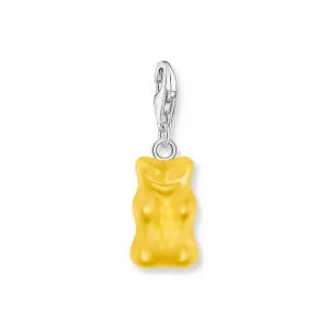 Thomas Sabo Damen Charms Schmuck Anhänger Goldbären in Gelb