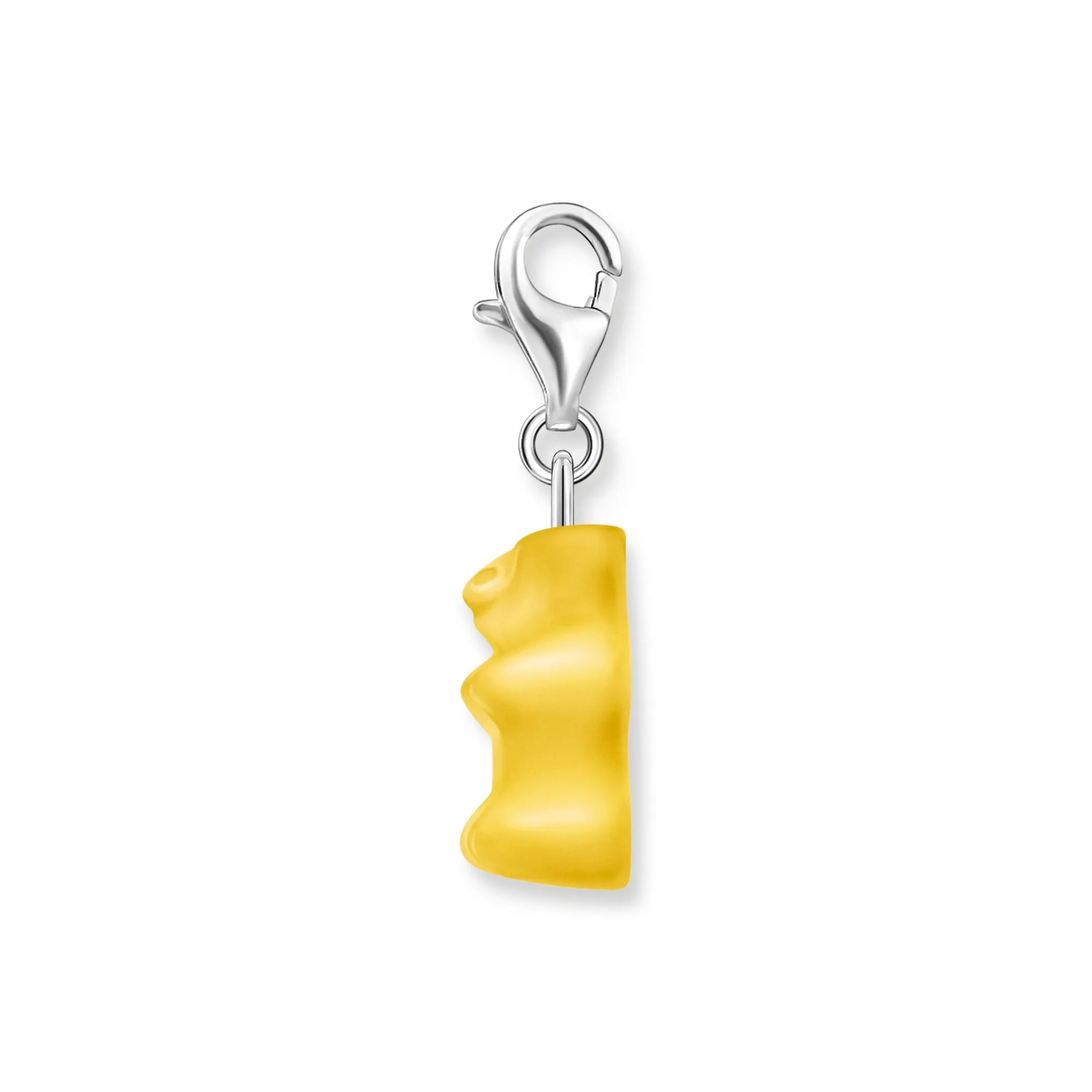 Thomas Sabo Damen Charms Schmuck Anhänger Goldbären in Gelb