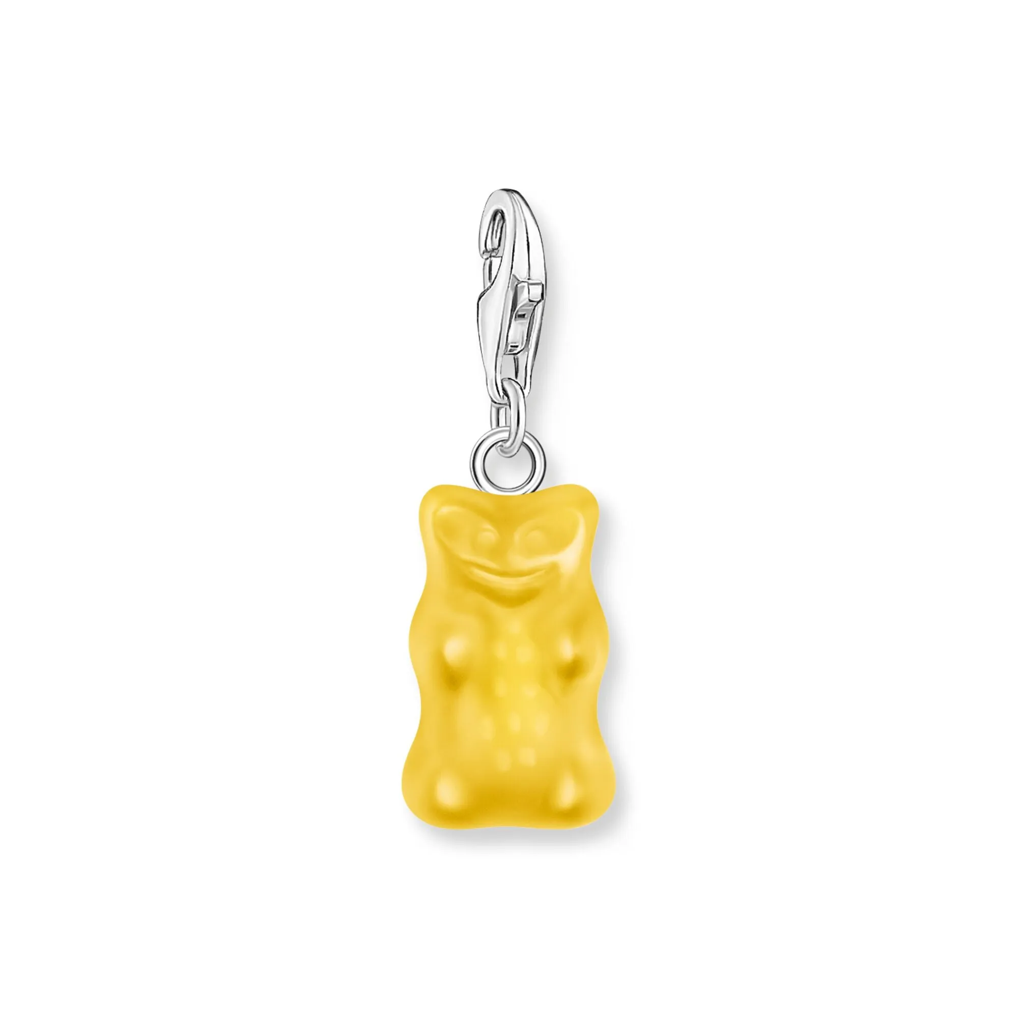 Thomas Sabo Damen Charms Schmuck Anhänger Goldbären in Gelb