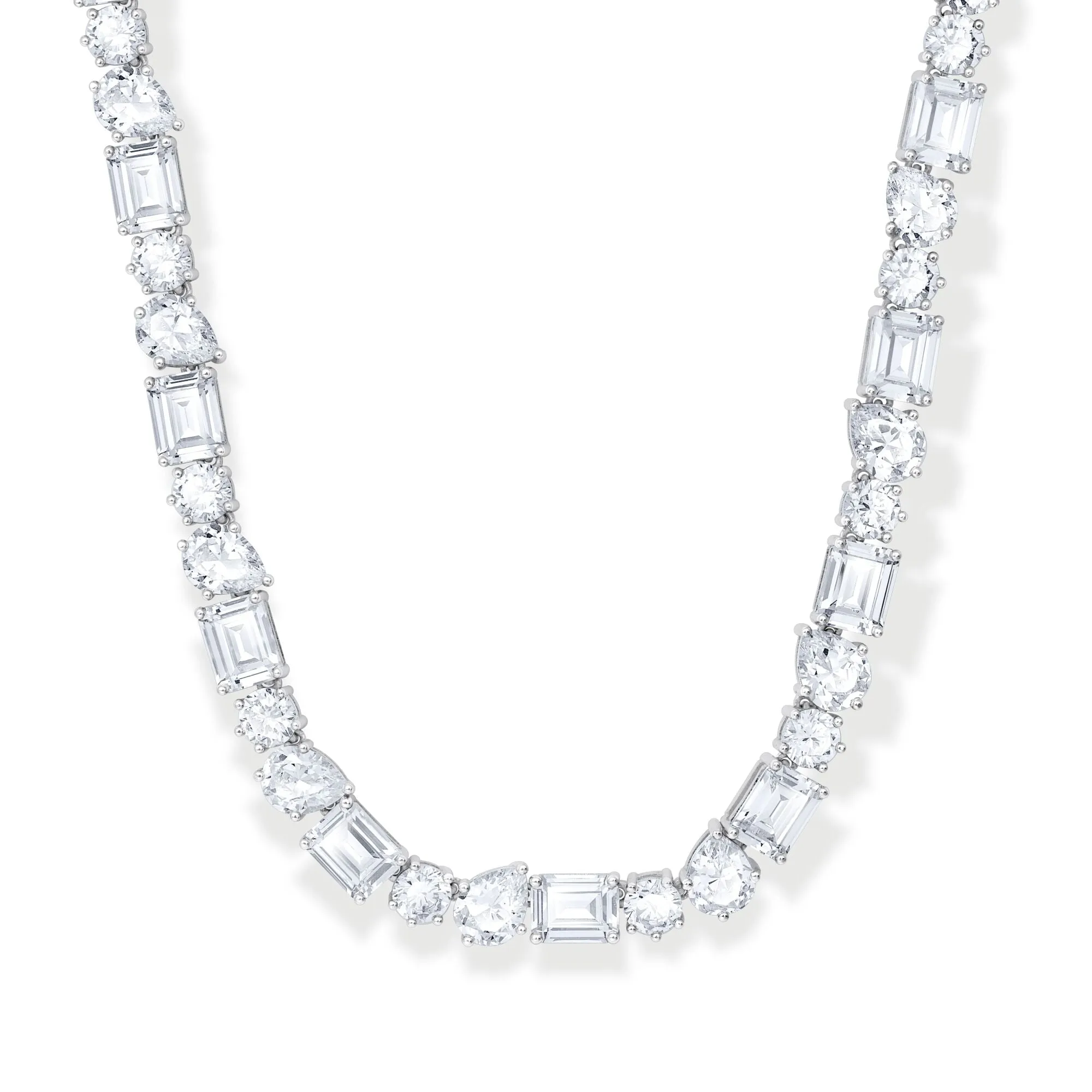 Thomas Sabo Damen Halsketten Heritage Glam Choker mit weißen Zirkonia-Steinen