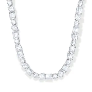 Thomas Sabo Damen Halsketten Heritage Glam Choker mit weißen Zirkonia-Steinen