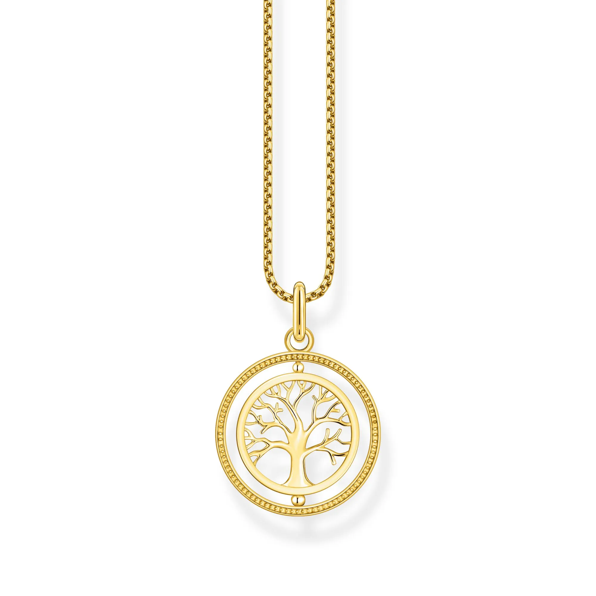 Thomas Sabo Damenketten Kette Baum der Liebe Gold