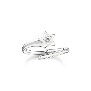 Thomas Sabo Damenringe Sternring mit weißen Steinen