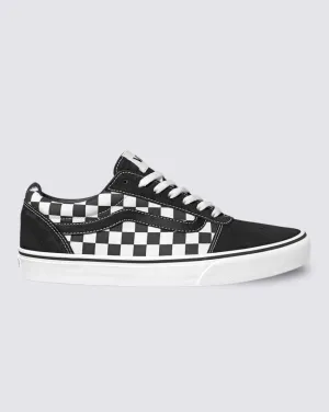 VANS MÄNNER WARD LO KARO SCHWARZ/WEISS SCHUH
