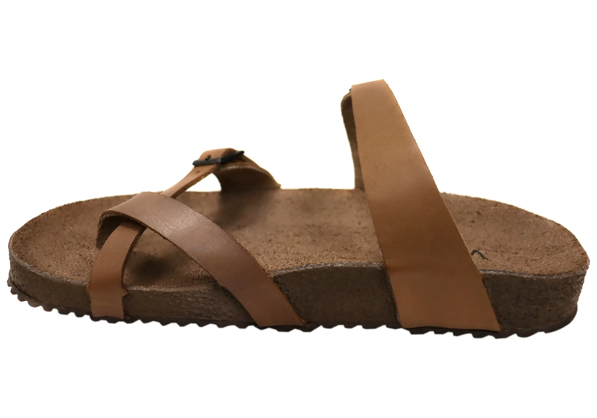 Via Paula Toto Damen Leder Bequem Thongs Sandalen Hergestellt in Brasilien Via Paula Schuhe