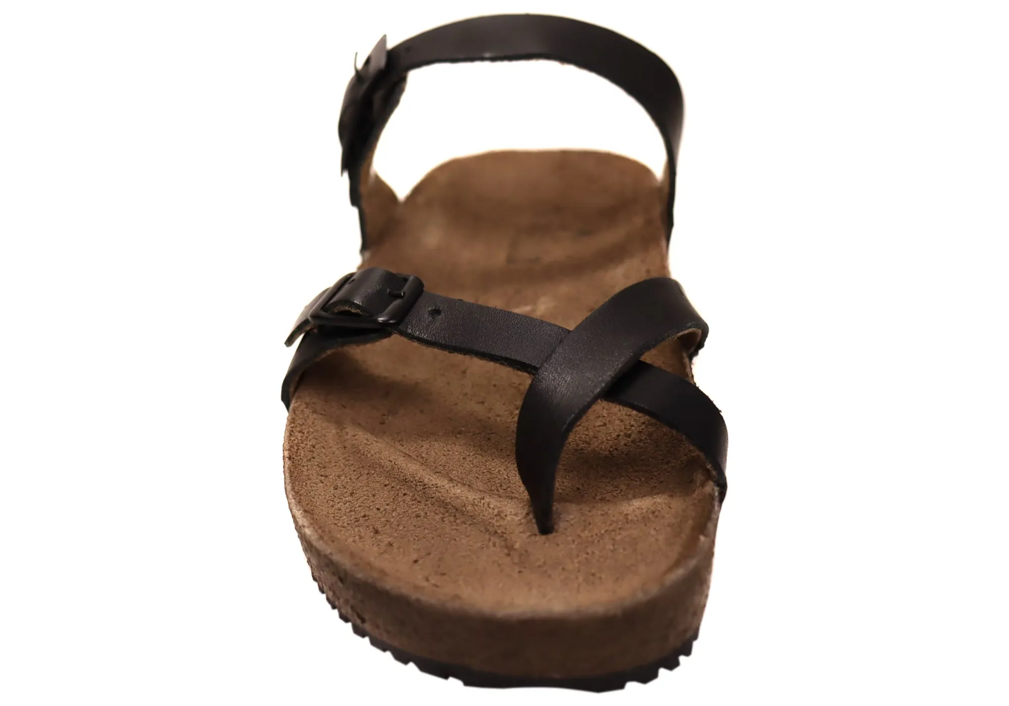 Via Paula Toto Damen Leder Bequem Thongs Sandalen Hergestellt in Brasilien Via Paula Schuhe