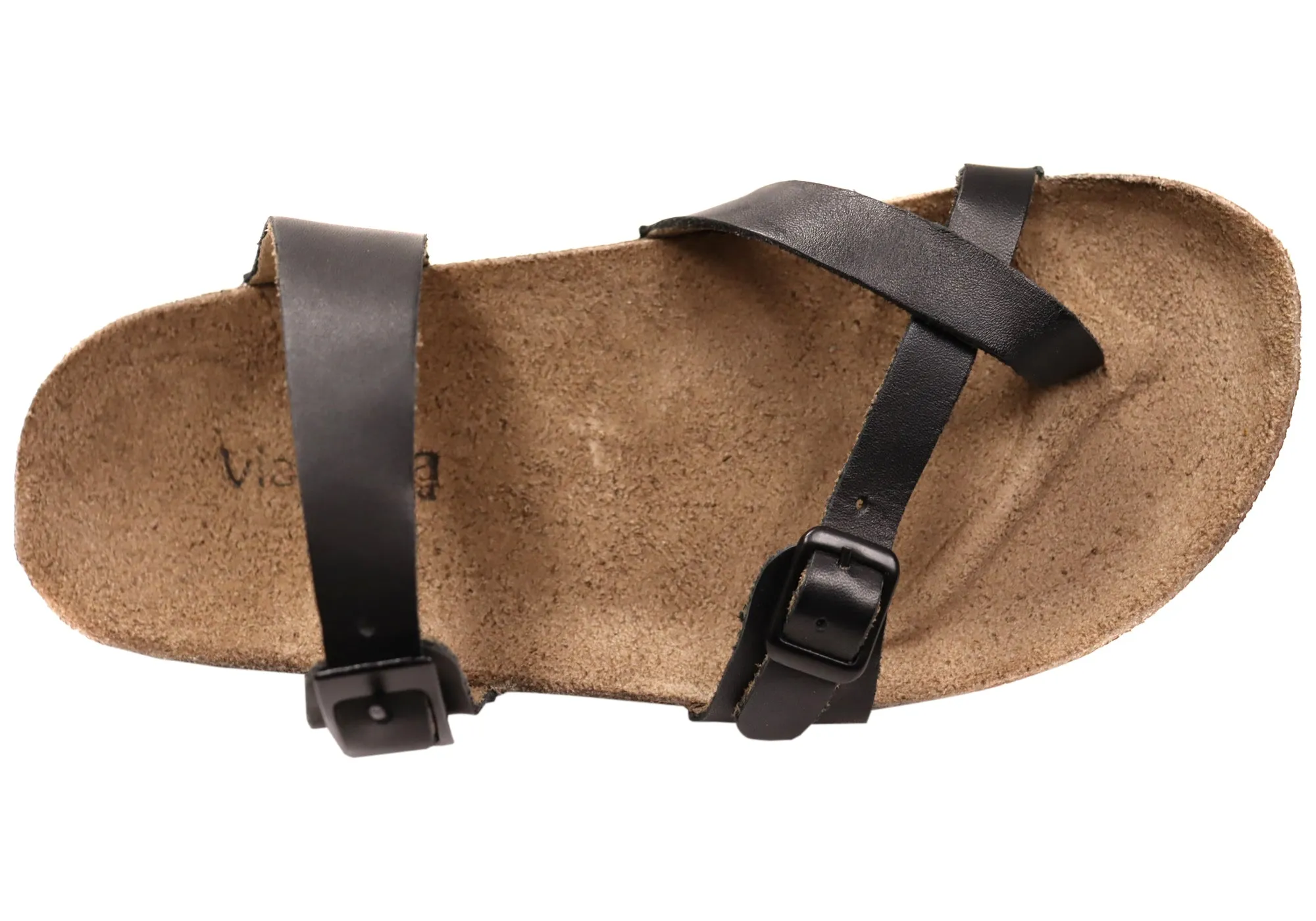 Via Paula Toto Damen Leder Bequem Thongs Sandalen Hergestellt in Brasilien Via Paula Schuhe