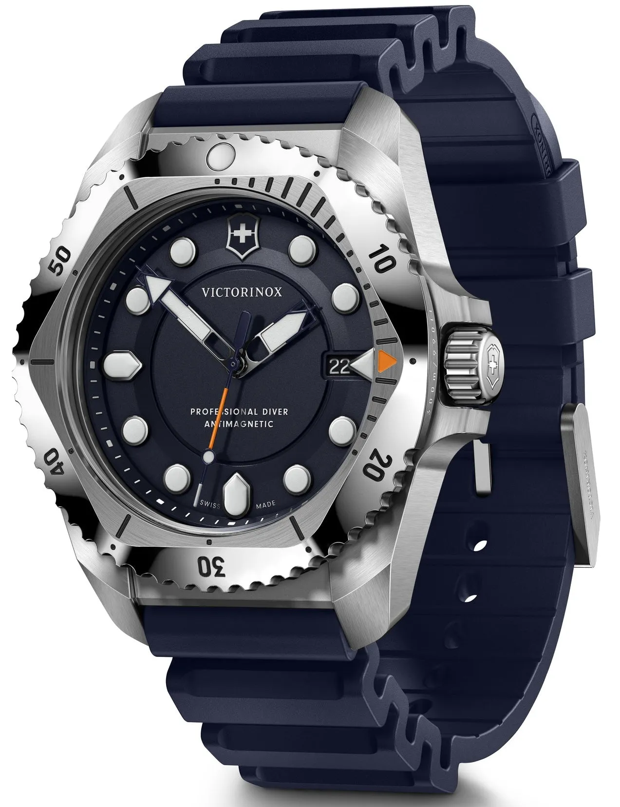 Victorinox Uhren Victorinox Dive Pro Quarz Drei Zeiger Stahl Armbanduhr