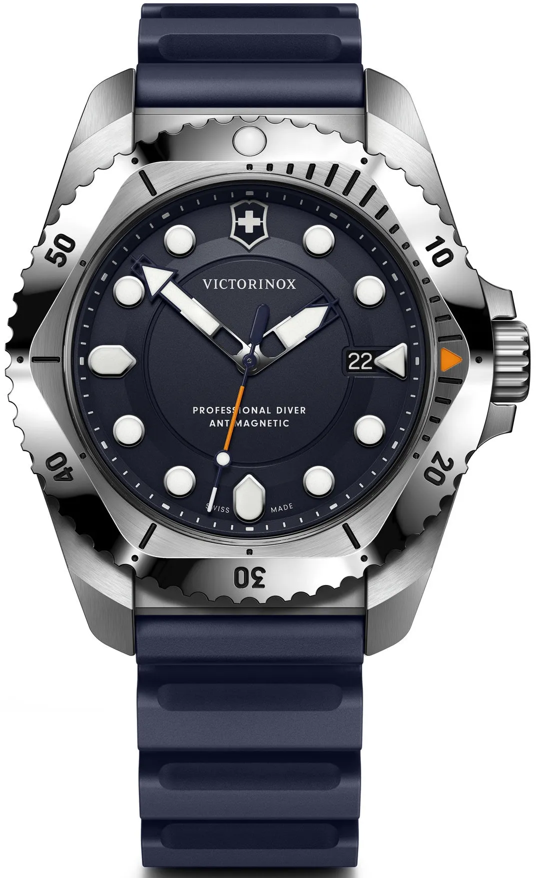 Victorinox Uhren Victorinox Dive Pro Quarz Drei Zeiger Stahl Armbanduhr